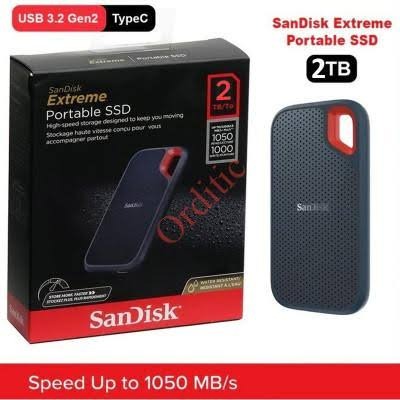 Disque dur extreme pro 2To SSD sandisk