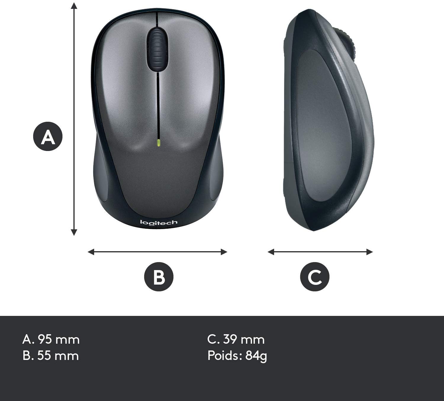 SOURIS SANS FIL M235